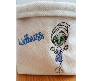 Stickdatei - Beauty Girls - Gesichtsmaske